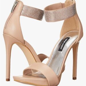 BRAND NEW NINE WEST WOMEN'S UTELL3 ANKLE STRAP HEELED SANDALS